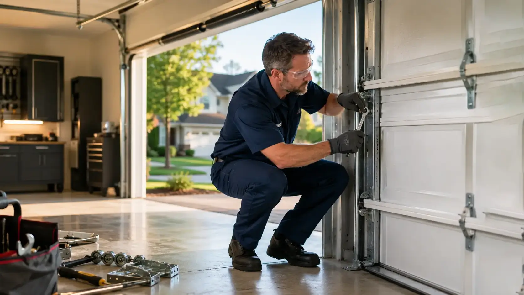 Professional garage door repair and maintenance service in Tomball TX