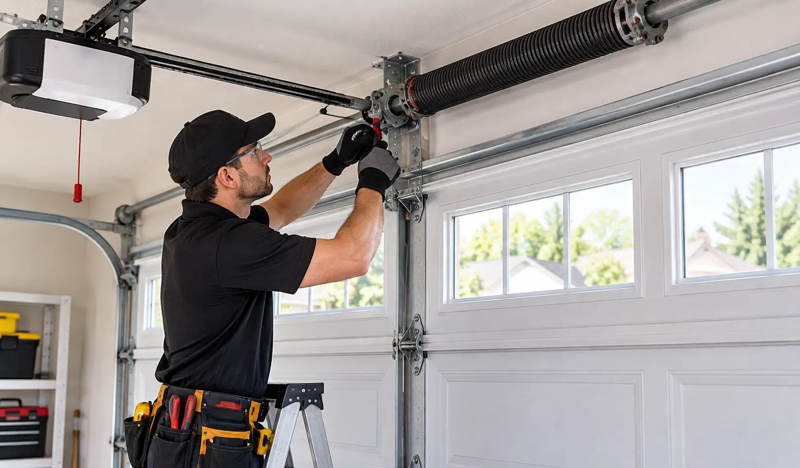 Garage door service