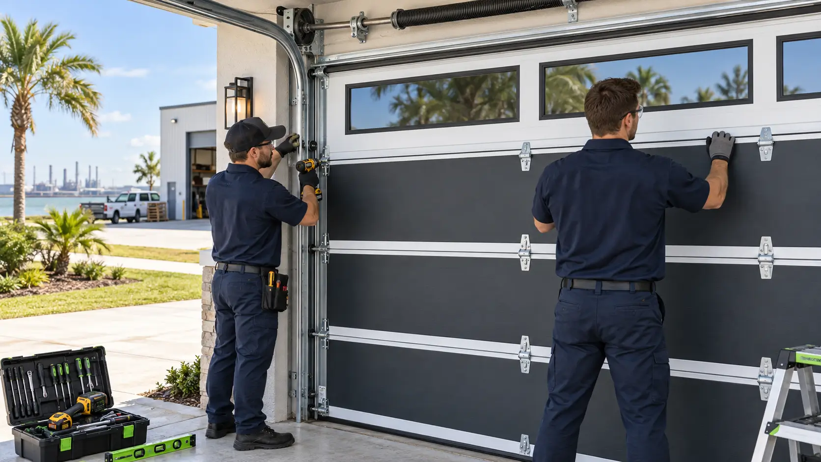 Garage door installation service in Tomball TX