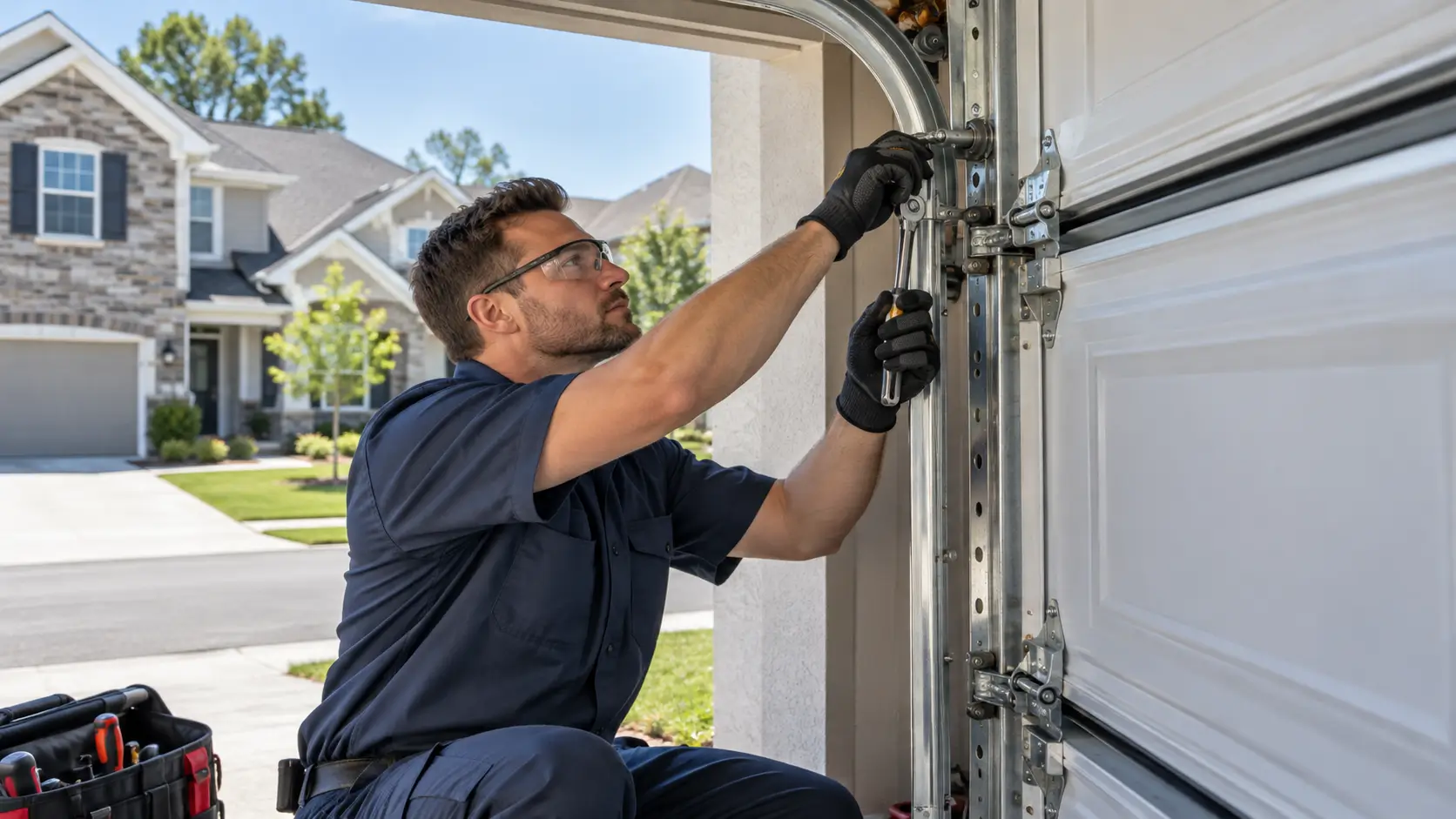 Garage door service